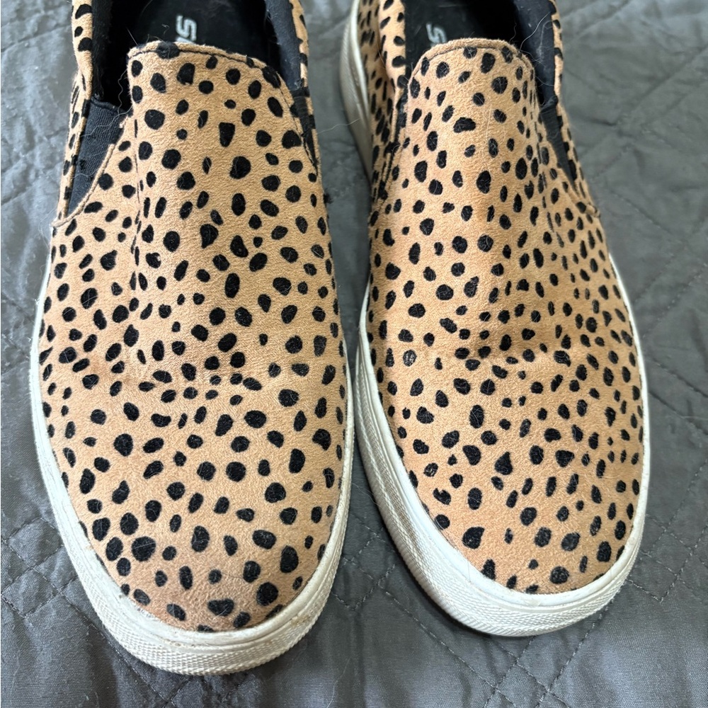 Toms Animal Print Slip-On Shoes